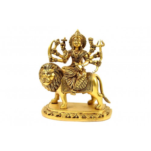 Divine Maa Durga in Brass