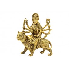 Maa Durga in Brass - vii