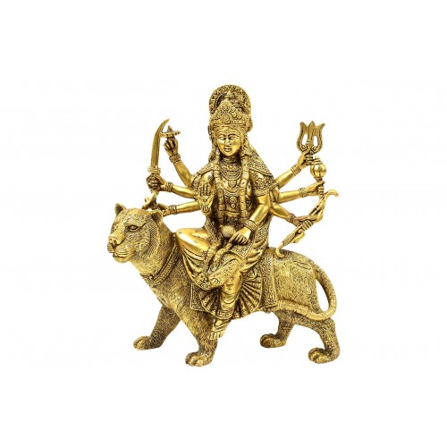 Maa Durga in Brass - vii