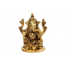 Brass Ganpati Idol