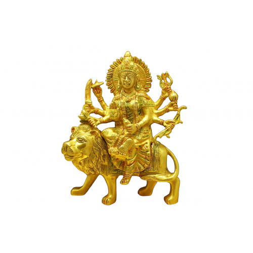 Durga Maa on Lion - cii