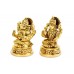 Ganesh Lakshmi Brass Idol