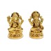 Ganesh Lakshmi Brass Idol
