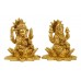 Ganesh Lakshmi Brass Idol - i