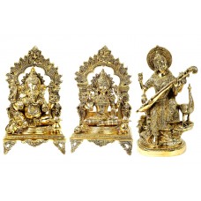 Ganesh Laxmi Saraswati Idol - i