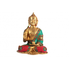 Buddha Statue with Stone Decoration - iv