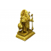 Ganesha with Lion in Brass