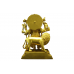 Ganesha with Lion in Brass