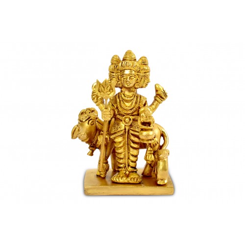 Dattatreya Statue in Brass