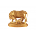 Gau Mata in Brass - iv