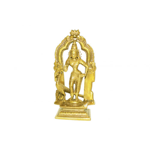 Lord Kartikeya Idol in Brass