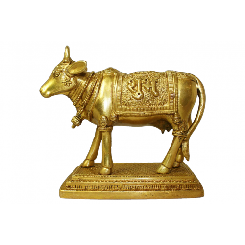 Gau Mata in Brass - iii