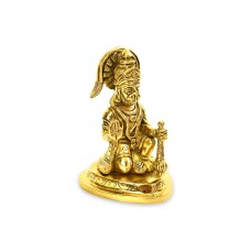 Blessing Hanuman Idol in Brass - ii