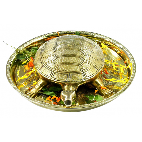 Brass kurma with Brass Plate