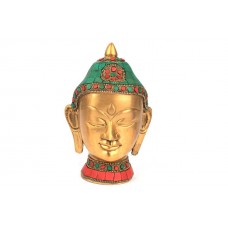 Buddha Face with Stone Work