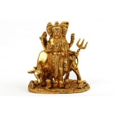 Dattatreya Statue in Brass - i
