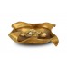 Gemstone Kurma with Brass Designer Bowl