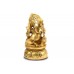 Musical Ganesha in Brass