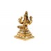 Kamakshi Devi in Brass