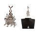 Maa Durga Locket in Pure Silver Design - vii