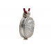 Durga Mata Locket in Pure Silver - design - viii