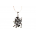 Maa Durga Locket in Pure Silver Design - xv