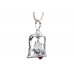 Maa Durga Locket in Pure Silver Design - xviii