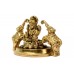 Gajalakshmi Elephant Brass Idol
