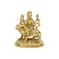 Durga Maa in Brass