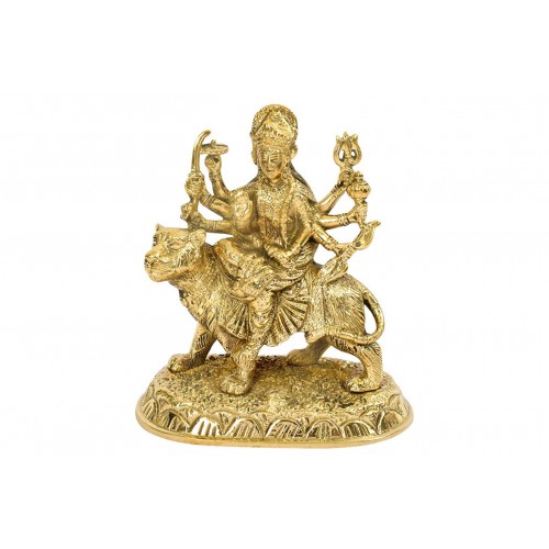 Durga Maa in Brass