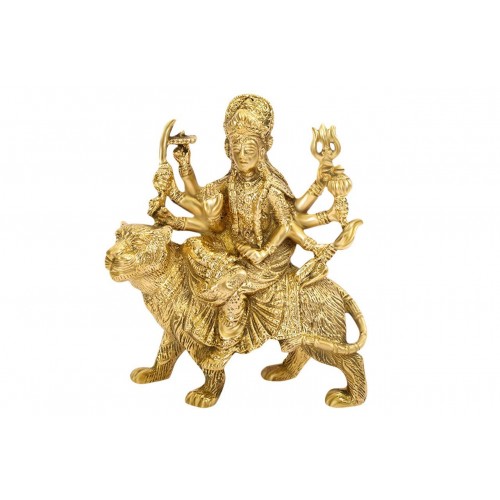 Durga Maa in Brass - v