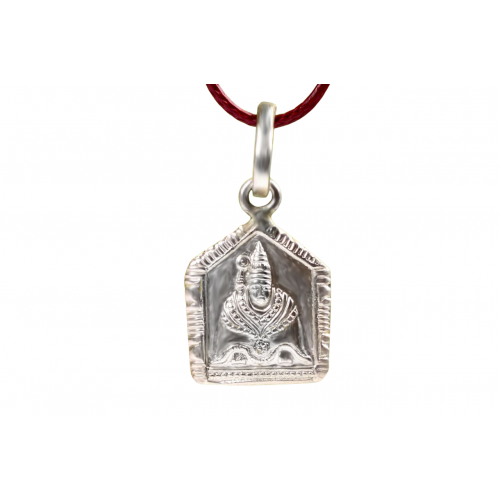 Tulja Bhavani Devi Locket in Pure Silver - ii