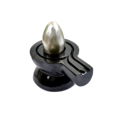 Black Jade Yoni Base with Shivling - iii