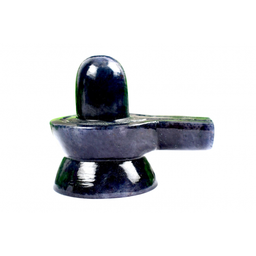 Shivling Blue Jade - 163 - gms