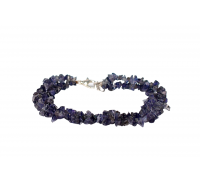 Iolite Double Turn Bracelet