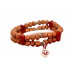 6 Mukhi Rudraksha and Jasper Bracelet - i