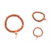 Guru Bracelet with Sphatik Sumeru - 7 - mm