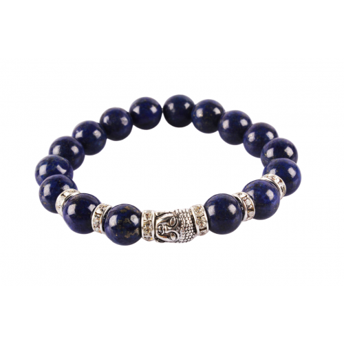 Lapis Lazuli Buddha Bracelet