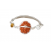 10 Mukhi Rudrasha Krishna Bracelet