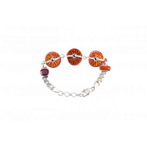 Rudraksha Combination Protection Bracelet