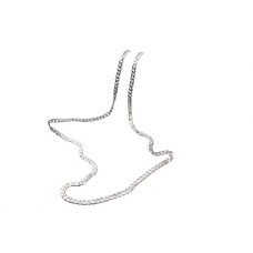 Flat Link Silver Chain