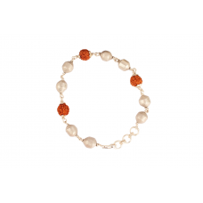 Parad Bracelet and Rudraksha in silver