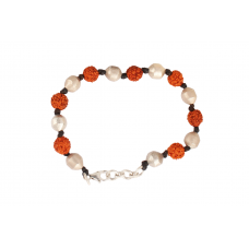 Parad Bracelet and Rudraksha in Thread