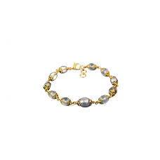 Parad Sphatik Bracelet Gold Polish Caps Style - ii