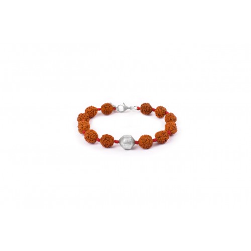 Parad Bracelet in Rudraksha - ii