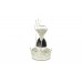 Shiva Lingam on Pure Silver Yoni Base - ii