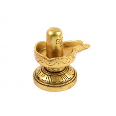 Brass Designer Shivling Design - iii