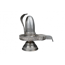 Pure Silver Yoni Base with Parad Lingam-ii