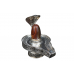 Pure Silver Yoni Base with Ugraya Narmada Lingam