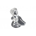 Sphatik Shivlinga Pure Silver Yoni Base Style - ix